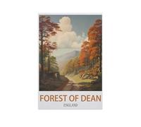 Jigsaw Puzzles 1000 Pieces，Forest of Dean England，Paper Children Games Educational Toys（38x26cm）-I65