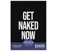 Jigsaw Puzzles 1000 Pieces Get Naked Now Adult Jigsaw Puzzle Brain Teaser Game Analysis And Logic Christmas Birthday Gifts 70x50cm/1000pcs