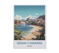 Jigsaw Puzzles 1000 Pieces，Gran Canaria Spain，Wood Children Games Educational Toys（75x50cm）-ER50