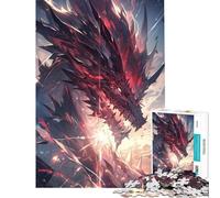 Jigsaw Puzzles 1000 Pieces Greatest Dragon Anime Difficult And Challenge For Family Fun Toy Wall Decor for And from 14 Years And over (50X75cm)