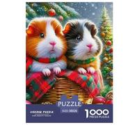 Jigsaw Puzzles 1000 Pieces Guinea Pig Jigsaw 38x26cm/1000pcs Toy for Adults And Kids Challenging Creative Family Game DIY Cardboard