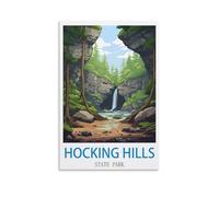 Jigsaw Puzzles 1000 Pieces Hocking Hills State Park Ohio Puzzle 1000 parts paper puzzle adult children learning toys family decompression game 52x38cm