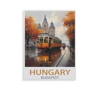 Jigsaw Puzzles 1000 Pieces，Hungary, Budapest，Jigsaw Toy Family Game Wall Decor for Adults Teens（75x50cm）-HE96