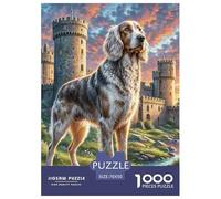 Jigsaw Puzzles 1000 Pieces Irish Wolfhound Jigsaw 70x50cm/1000pcs Gift For Kids Challenging Creative Educational Games DIY Cardboard