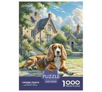 Jigsaw Puzzles 1000 Pieces Irish Wolfhound Jigsaw 70x50cm/1000pcs Gift For Kids Challenging Creative Educational Games DIY Cardboard