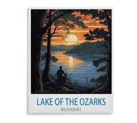 Jigsaw Puzzles 1000 Pieces，Lake of The Ozarks Missouri，Paper Children Games Educational Toys-L189-26x38cm