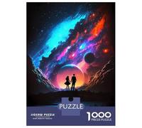 Jigsaw Puzzles 1000 Pieces Love Among The Stars Puzzles for Adults Relaxing Games Difficult Challenge Fun at Home Activities, 52x38cm/1000pcs