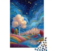 Jigsaw Puzzles 1000 Pieces Magical Fantasy Landscape Adult Jigsaw Puzzle Brain Teaser Game Analysis And Logic Christmas Birthday Gifts 70x50cm/1000pcs