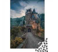 Jigsaw Puzzles 1000 Pieces Medieval Castle View Jigsaw 70x50cm/1000pcs Toy for Adults And Kids Stress Reliever Educational Games DIY Cardboard