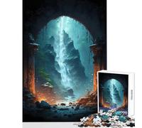 Jigsaw Puzzles 1000 Pieces Mystical Worlds Fantasy Jigsaw Puzzles for Adults Precision Cutting Train Your Brain And Hands Toy Intellectual Game (50x75cm)
