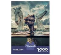 Jigsaw Puzzles 1000 Pieces Nessie Visits The Kelpies Adult Jigsaw Puzzle Brain Teaser Game Analysis And Logic Christmas Birthday Gifts 52x38cm/1000pcs