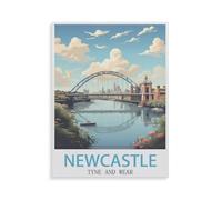 Jigsaw Puzzles 1000 Pieces,Newcastle upon Tyne,Jigsaw Toy Family Game Wall Decor for Adults Teens(75x50cm)-GT55