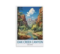 Jigsaw Puzzles 1000 Pieces Oak Creek Canyon Arizona Recycled Paper Jigsaw Puzzle 1000 Pieces - Fun and Challenging Family Game Great Gift Idea 70x50cm