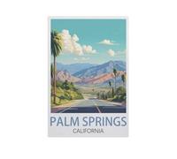 Jigsaw Puzzles 1000 Pieces,Palm Springs California,Wood Children Games Educational Toys(75x50cm)-K65