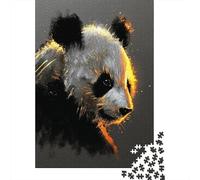 Jigsaw Puzzles 1000 Pieces Panda Wall Art Print-3 Adult Jigsaw Puzzle Brain Teaser Game Analysis And Logic Christmas Birthday Gifts 52x38cm/1000pcs
