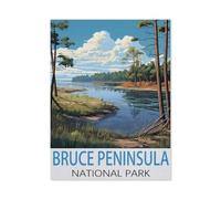 Jigsaw Puzzles 1000 Pieces paper Assembling Picture,Bruce Peninsula National Park,Adults Games Educational Toys(50x70cm)-AI37