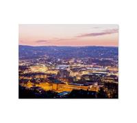 Jigsaw Puzzles 1000 Pieces Paper Assembling Picture，City centre with State Theatre and Schlossplatz，Adults Games Educational Toys（38x26cm）-AU73