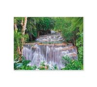 Jigsaw Puzzles 1000 Pieces Paper Assembling Picture，Dunn’s River Falls in Ocho Rios, Jamaica，Adults Games Educational Toys（38x26cm）-M81