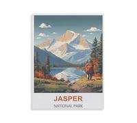 Jigsaw Puzzles 1000 Pieces Paper Assembling Picture,Jasper National Park,Adults Games Educational Toys(38x26cm)-HJ41