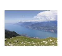 Jigsaw Puzzles 1000 Pieces Paper Assembling Picture，Northern Lake Garda - The Regions around Limone and Malcesine，Adults Games Educational Toys（50x70cm）-AF50