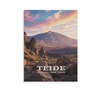 Jigsaw Puzzles 1000 Pieces Paper Assembling Picture，TEIDE，NATIONAL PARK SPAIN，Adults Games Educational Toys（50x70cm）-HL82