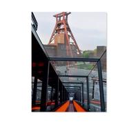 Jigsaw Puzzles 1000 Pieces Paper Assembling Picture，Zollverein Coal Mine Industrial Complex Essen，Adults Games Educational Toys（38x26cm）-AB24