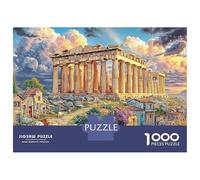 Jigsaw Puzzles 1000 Pieces Parthenon Temple in Greece Jigsaw 52x38cm/1000pcs Gift For Kids Stress Reliever Educational Games DIY Cardboard