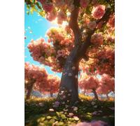 Jigsaw Puzzles 1000 pieces,Puzzles for Adults,Challenging Educational Family Activity Games Home Decoration Puzzle Sunshine Rose Grove,29.5 x 19.7 Inch