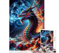 Jigsaw Puzzles 1000 Pieces Quantum Inferno Educational Game Difficult Hard Toy Wall Decor Improving Love between Couples (38x52cm)