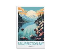 Jigsaw Puzzles 1000 Pieces Resurrection Bay Alaska Jigsaw Puzzles Celebrate Christmas Puzzle Gift for Family and Friend 52x38cm