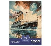 Jigsaw Puzzles 1000 Pieces Sailing Ship Jigsaw 70x50cm/1000pcs Gift For Kids Stress Reliever Educational Games DIY Cardboard