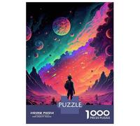 Jigsaw Puzzles 1000 Pieces Space Sky Limit Adult Jigsaw Puzzle Brain Teaser Game Analysis And Logic Christmas Birthday Gifts 38x26cm/1000pcs
