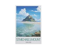 Jigsaw Puzzles 1000 Pieces，St Michael's Mount England，Paper Children Games Educational Toys（38x26cm）-AI25