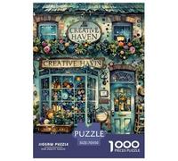 Jigsaw Puzzles 1000 Pieces Tailor's Shop Creative Haven Jigsaw 70x50cm/1000pcs Toy for Adults And Kids Challenging Creative Family Game DIY Cardboard