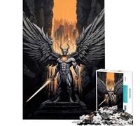 Jigsaw Puzzles 1000 Pieces The Demon Overlord Difficult And Challenge For Family Fun Toy Wall Decor for And from 14 Years And over (38X52cm)