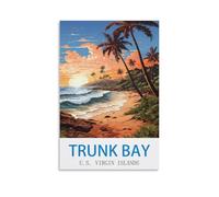 Jigsaw Puzzles 1000 Pieces Trunk Bay U.s. Virgin Islands Classic puzzle 3D puzzle diy kit paper toys unique gift residential culture 38x26cm