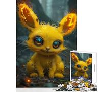 Jigsaw Puzzles 1000 Pieces Unfluffy Noise Monster Jigsaw Puzzles for Teenagers Staycation Kill Time Every Piece Is Unique - Brainteaser Family Games (38x52cm)