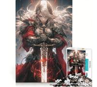 Jigsaw Puzzles 1000 Pieces Valkyrie Blade Brain Teaser Game Difficult Challenge Deal As Gifts for The Whole Family 50x75cm