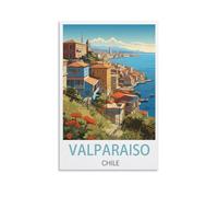Jigsaw Puzzles 1000 Pieces Valparaiso Chile Puzzle 1000 Pieces Wood Puzzle Adult Children'S Educational Toy Family Decompression Game 50x70cm