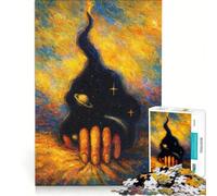Jigsaw Puzzles 1000 Pieces Van Gogh Style Hand | 38x26cm Precision cutting Artists Collection, Fine Art gifts for friends and family