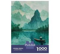 Jigsaw Puzzles 1000 Pieces Vietnamese River Jigsaws for Adults Hands-on Game Stress Reliever Unique Birthday And Xmas Gifts 52x38cm/1000pcs