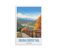Jigsaw Puzzles 1000 Pieces Virginia Creeper Trail Virginia Jigsaw Puzzle 1000 Pieces for Adults Kids Teens Large Families Puzzle Game 38 * 26cm