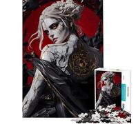 Jigsaw Puzzles 1000 Pieces White Skin, Gold Veins for Birthday, Chrismas Perfect Decoration DIY Toys Suitable for Ages 14 And Up (38x26cm)