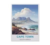 Jigsaw Puzzles 1000 Pieces Wood Assembling Picture,Cape Town South Africa,Adults Games Educational Toys(75x50cm)-B64