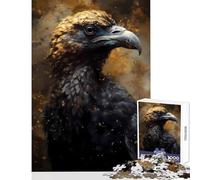 Jigsaw Puzzles 1000 Vulture Adorable Jigsaw Puzzles for Adults Difficult Challenge Help The Brain Exercise Christmas Birthday Gifts (38x26cm)