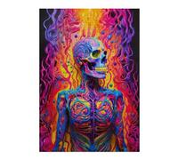 Jigsaw Puzzles 1000pcs(38x26cm) S for Adults Human Anatomy Art Adult Puzzles Brain Teaser Game Difficult Challenge Unique Birthday And Gifts 1000pcs(38x26cm) S