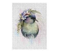 Jigsaw Puzzles 1000pcs(52x38cm) for Adults Floral Kiwi Bird Jigsaws for Adults Brain Teaser Game For Family Fun Help The Brain Exercise 1000pcs(52x38cm)