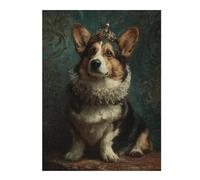 Jigsaw Puzzles 1000pcs(52x38cm) for Adults Royal Corgi Portrait-1 Jigsaw Puzzle Anti-Stress Toys Home Decoration Educational Challenge 1000pcs(52x38cm)