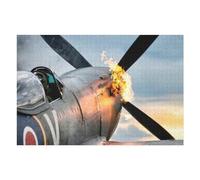 Jigsaw Puzzles 1000pcs(75x50cm) for Teenagerss Spitfire Engine Adult Jigsaw Puzzle DIY Toys Hand Speed Race for Birthday, Chrismas 1000pcs(75x50cm)