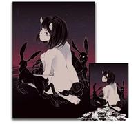 Jigsaw Puzzles 1000Pieces for Adults Bunny Puzzles for Adults Family Game Night Fun DIY Decorative Artwork 1000 PCS(75x50cm)